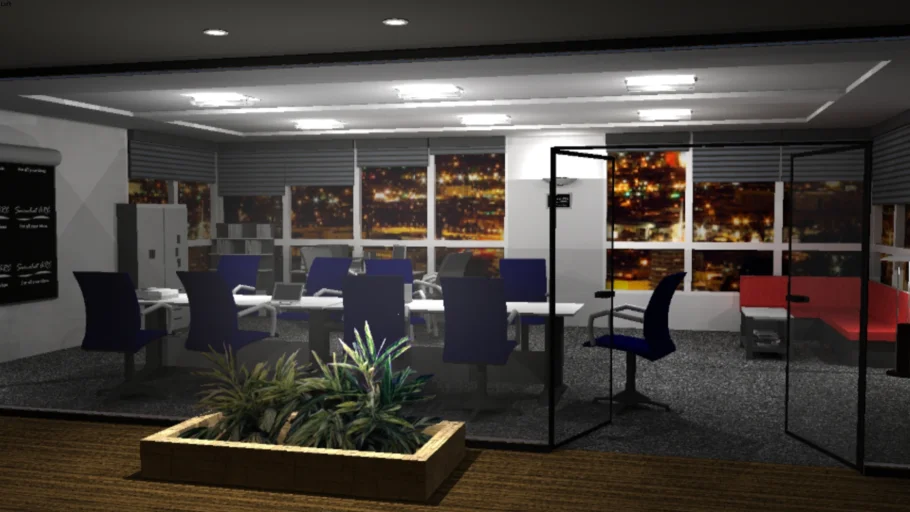 Office Using THORN Luminaires 2