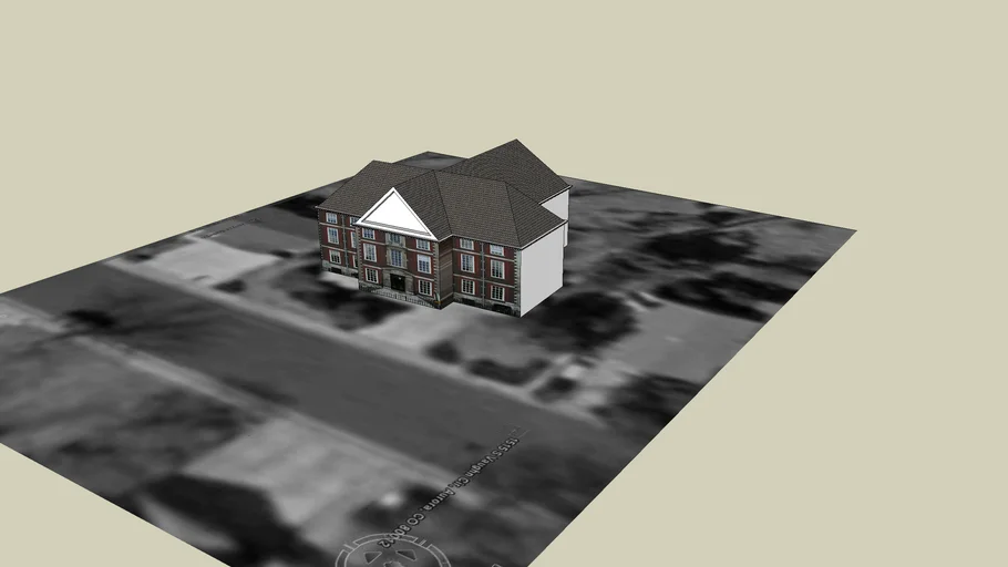 fake house