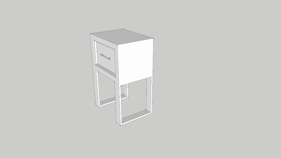 Bedside table | 3D Warehouse