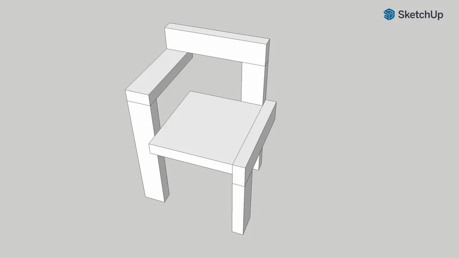 Chaise Steltman H 70cm x L 50cm x P 45cm