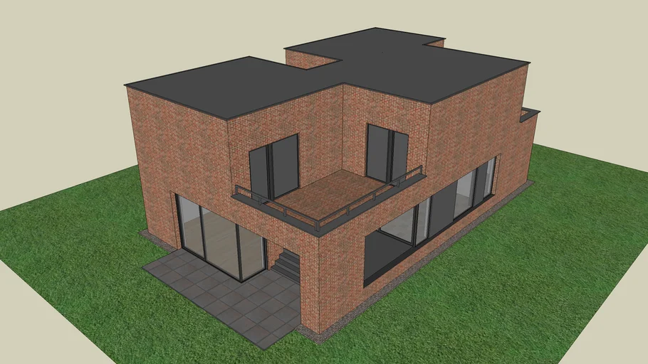 Modern house | 3D Warehouse