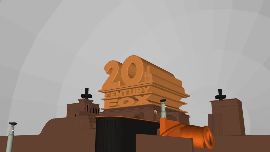 Twentieth Century Fox Logo Remastered In Blender (2015)
