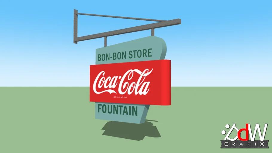 Coca-Cola Sign (Bon-Bon Store)