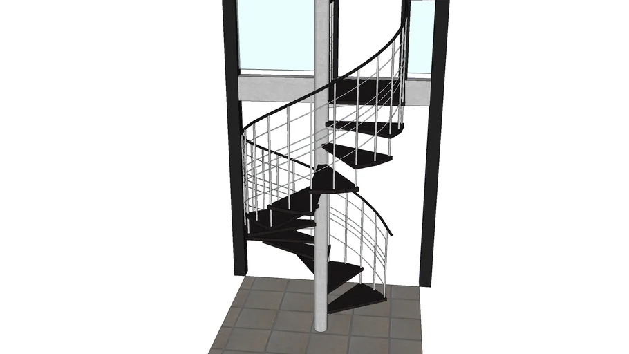 Modern Spiral Staircase