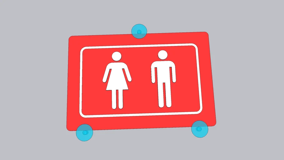 Washroom Sign