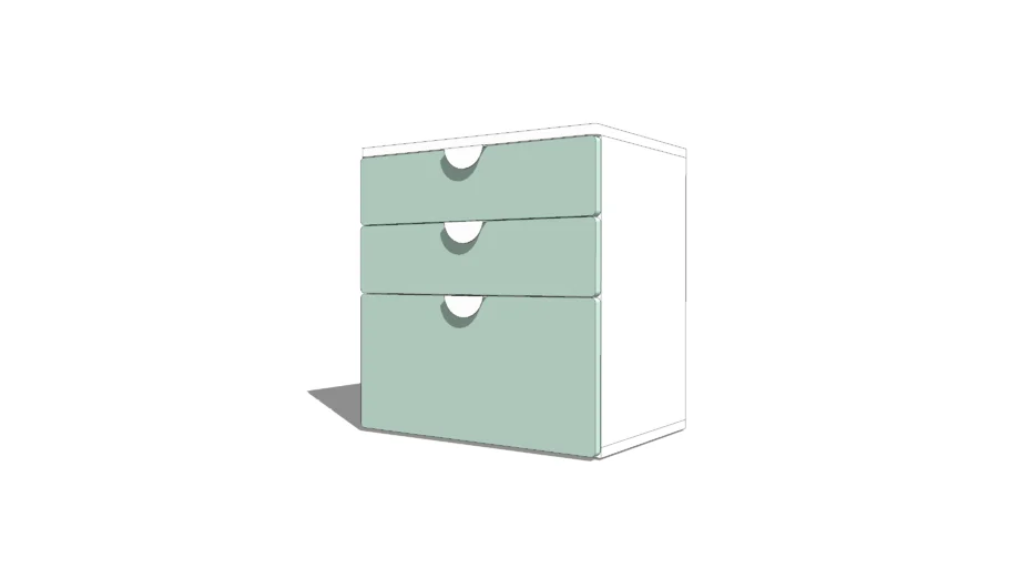 IKEA SMÅSTAD / PLATSA komoda