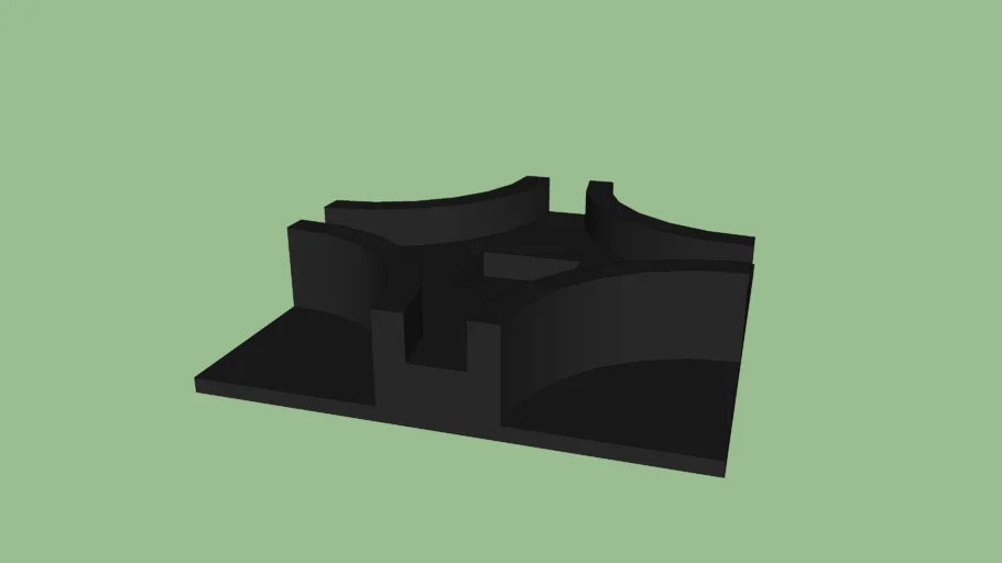 Camo Block Heavy Duty Deck Block Foundation Support Base