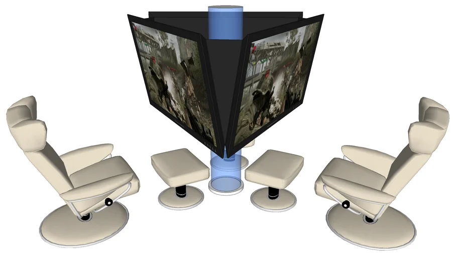 Gaming Set Up | 3D Warehouse