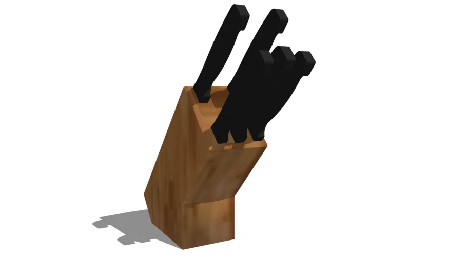 Knife holder / Porte-couteaux