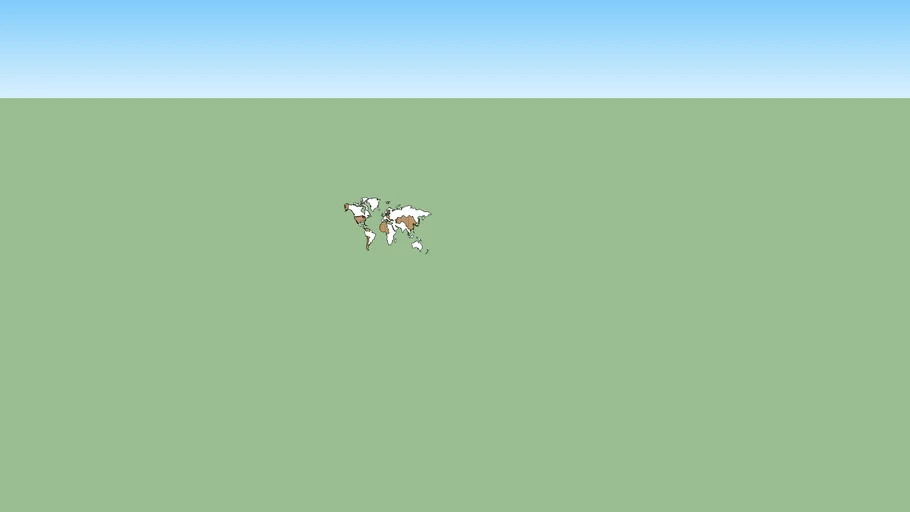 mapa 3d drewno