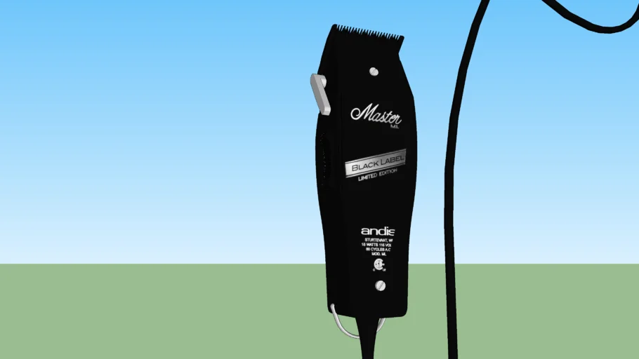 Hair clipper (Andis Master Corded black edition fade)