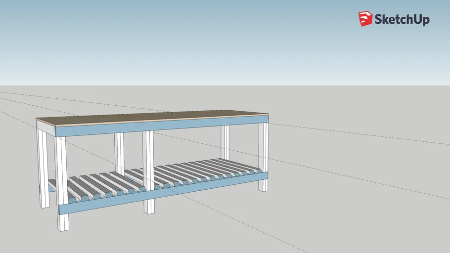 Workbench 8' Basic rb