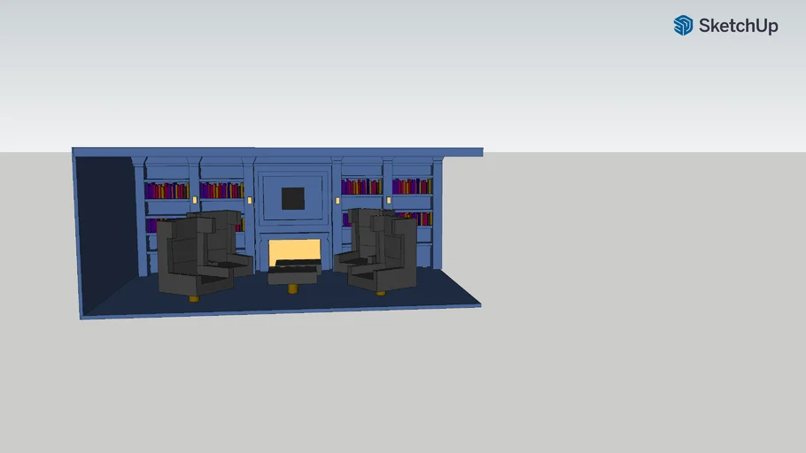 Внутренняя отделка помещения | 3D Warehouse