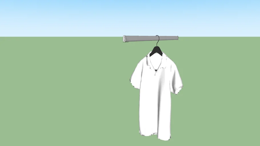 Cabideiro com camisa