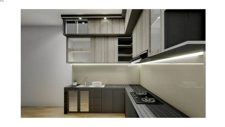 KITCHENSET MINIMALIS