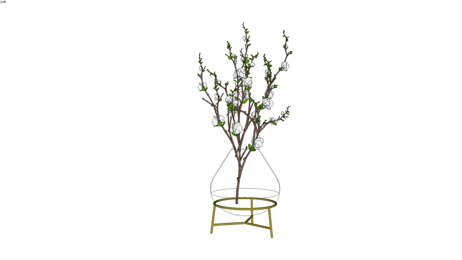 | vaso com flores
