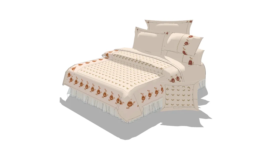bed008bedroom symbol  free download  for use skp