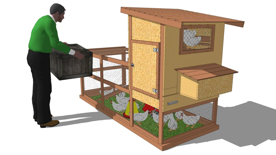 Gallinero de patio