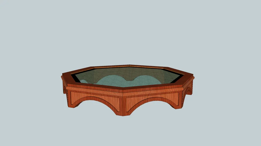 GLASS CENTER TABLE