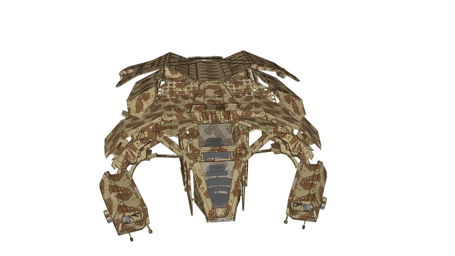 Dark Knight Rises The Bat in Desert Camouflage