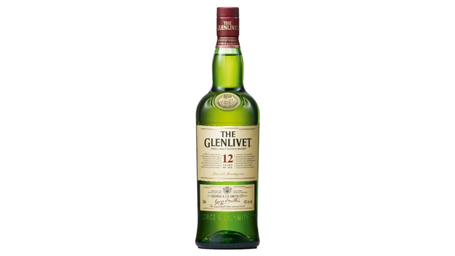 The Glenlivet 12 2D bottle