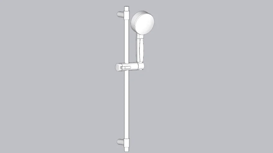 Universal Showering 7-Setting Slide Bar Hand Shower With Cleaning Spray - 51584-PR
