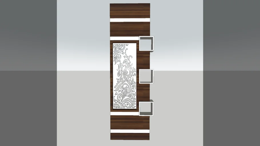 partition wall design with cnc