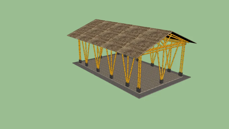 Espacio de bambú