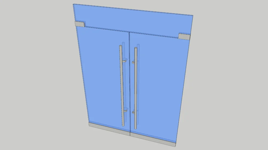 Frameless Glass Door