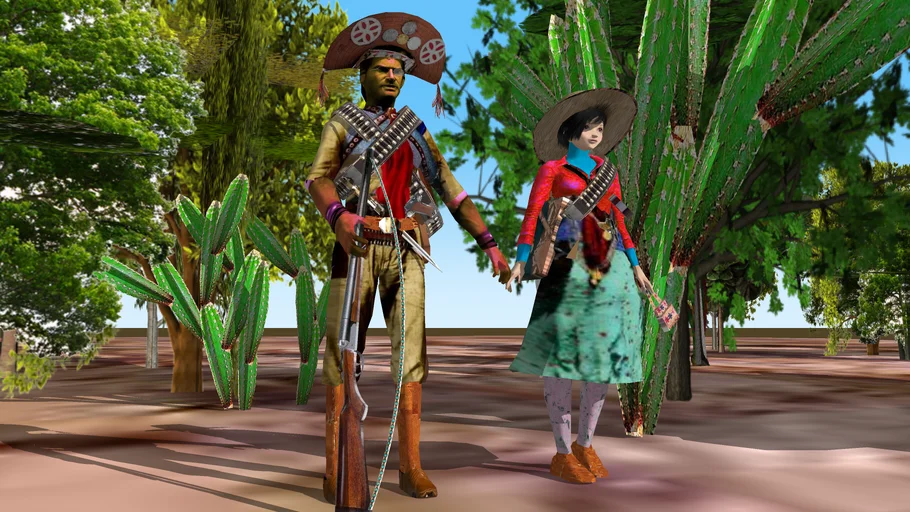 CAMGACEIROS LAMPIÃO E MARIA BONITA