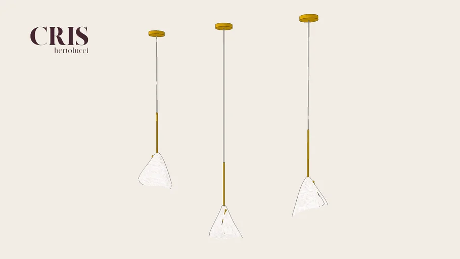 Cris Bertolucci Pendente Envelope