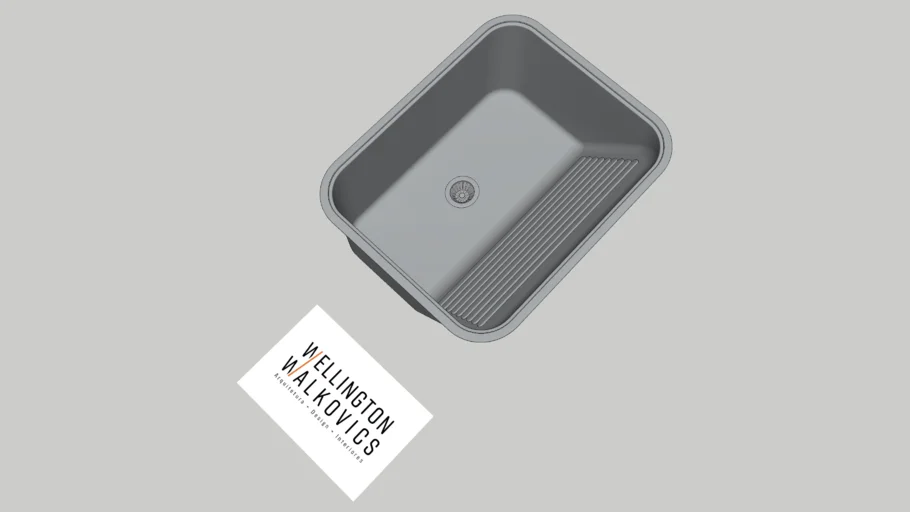 Tanque Cuba Inox Tramontina 27L 50x40x23cm