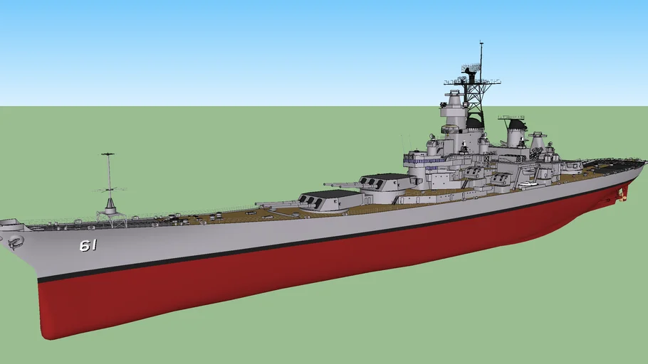 Iowa級戦艦1番艦Iowa SP USS アイオワ：大統領の戦艦 - War Thunder （ウォーサンダー