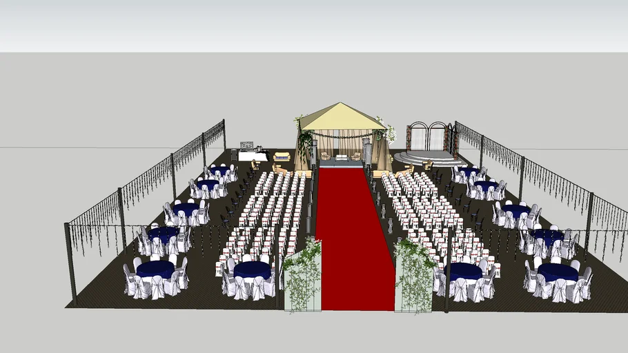 Indian wedding Setup