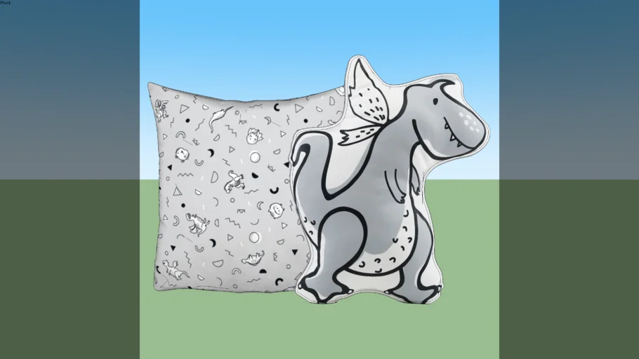 KIT ALMOFADA DINO
