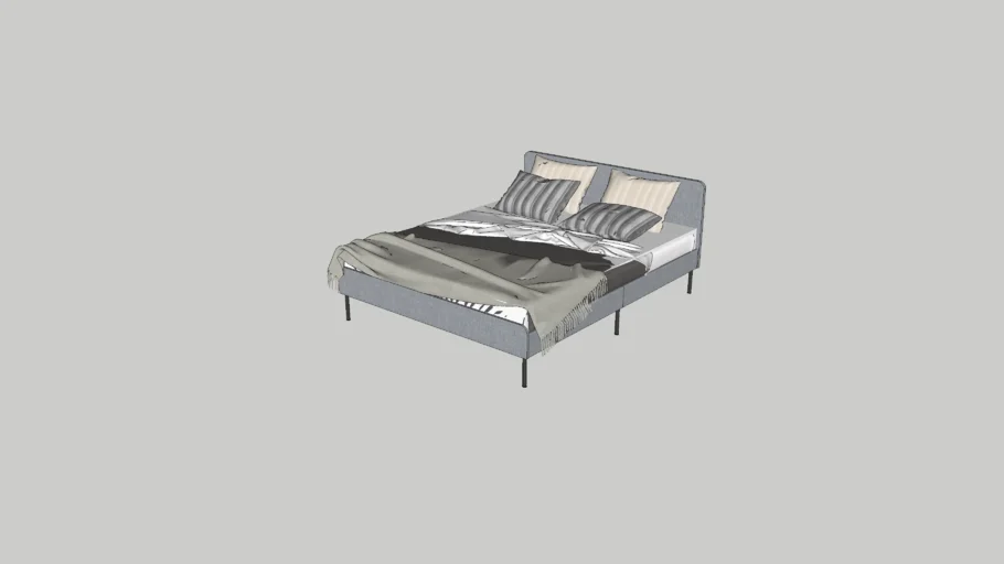 IKEA BED PAT SLATTUM 160