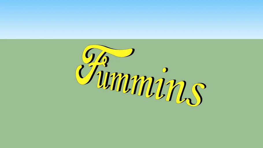 a fummins badge i made