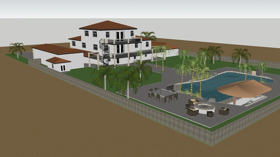 3 story house