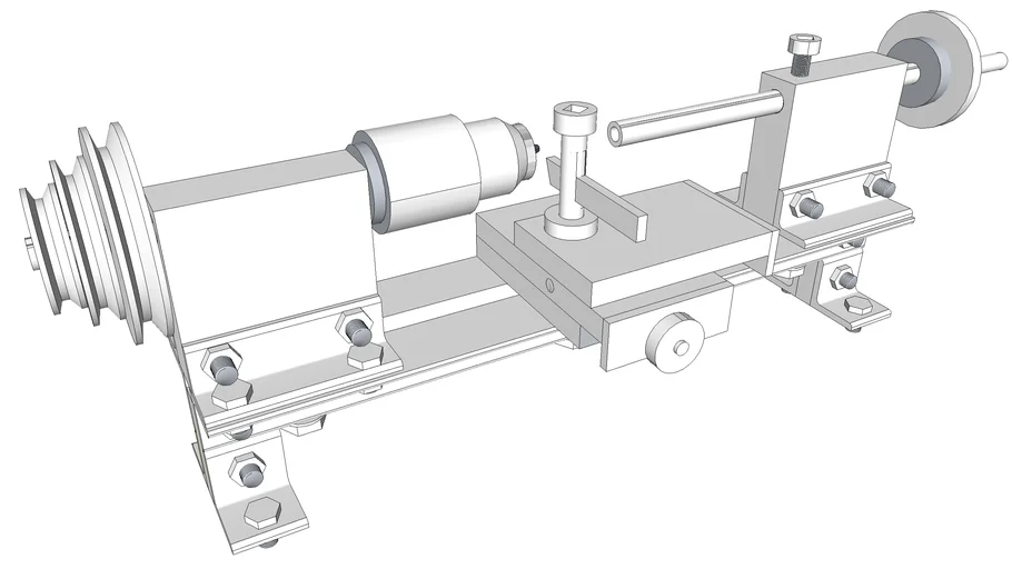 DIY Metal Turning Lathe