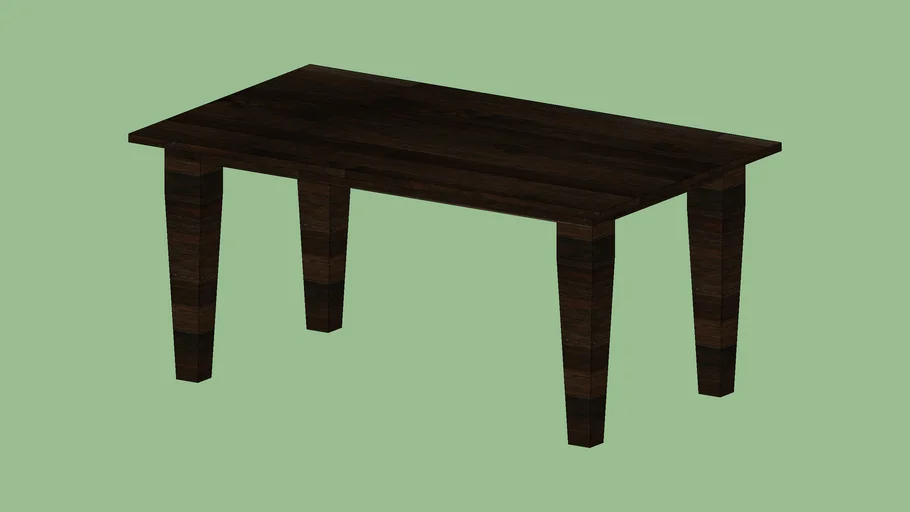 Crate & Barrel Basque Honey 65" Dining Table