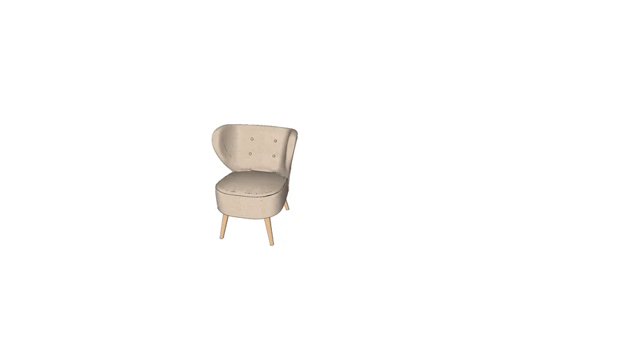 IKEA GUBBO easy chair, beige