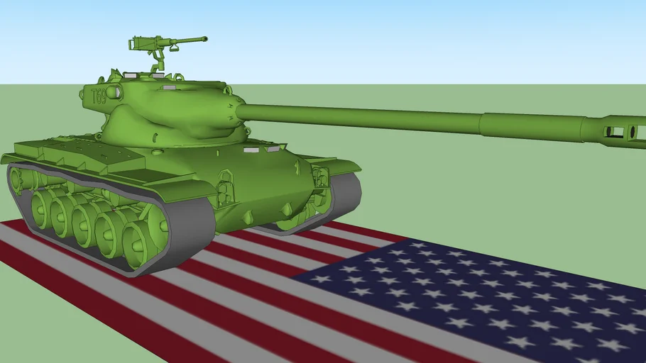 T69 Knight Tank Chess Piece | 3D Warehouse