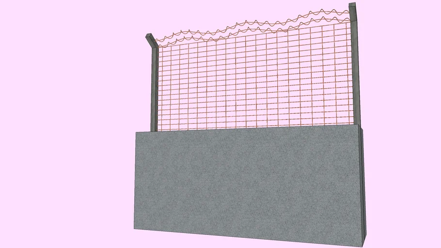 Barbed Wire Fence