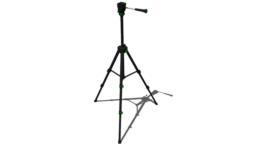 Cullmann 2901 Camera Tripod (fully extracted) | 3D Warehouse