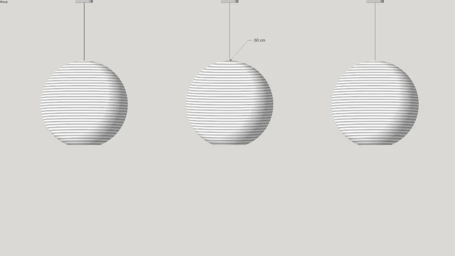 LAMP - Paper Lantern - 60 cm