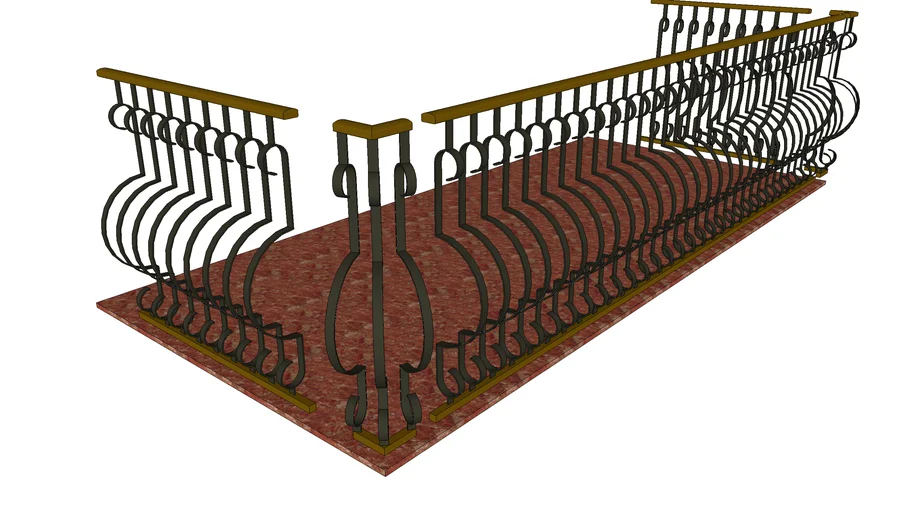 Classic Balcony Railing