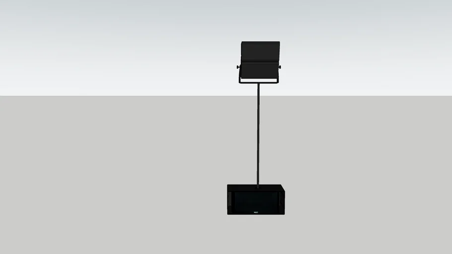 STACK LINE ARRAY NEXO GEO 2xS1230 + SUB RS15 | 3D Warehouse