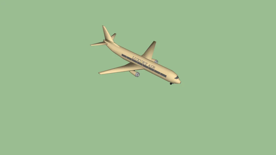 buisness class jet | 3D Warehouse