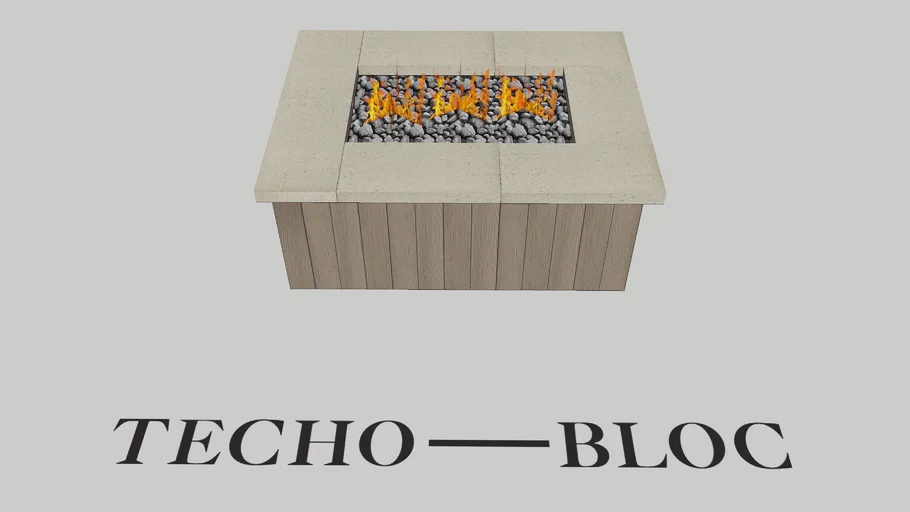 Techo-Bloc - Borealis Fire Pit