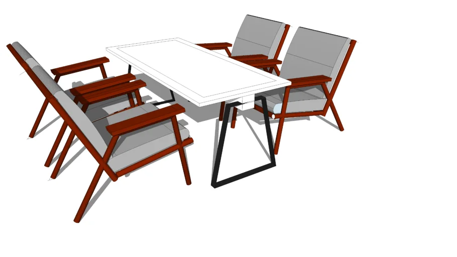 outdoor dining set